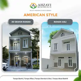 AHZAVI RESIDENCE RUMAH 2 LANTAI PONDOK GEDE BEKASI