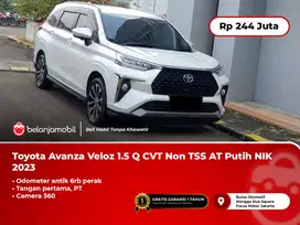 [ KM ANTIK 6RB ] Toyota Avanza Veloz 1.5 Q CVT AT Putih 2023 2024
