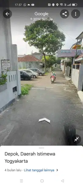 Tanah sangat strategis cocok untuk kost ekslusif pogung