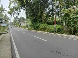 Tanah strategis pinggir jalan raya pakem barat pasar pakem