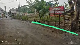 Tanah pekarangan strayegis cocok hunian kavling sidoarum godean