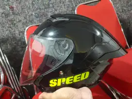 Helm maximo solid paket ganteng
