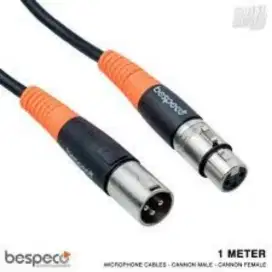Cable instrument  microphone Bespeco