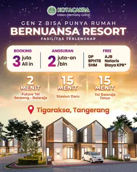 RUMAH NUANSA RESORT DI TIGARAKSA