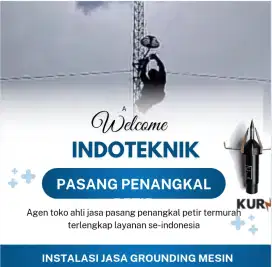 Spesialis ahli jasa pasang penangkal petir cirenang Cikande Serang
