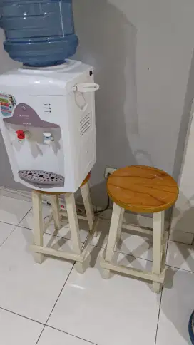 Bangku Cafe kayu solid
