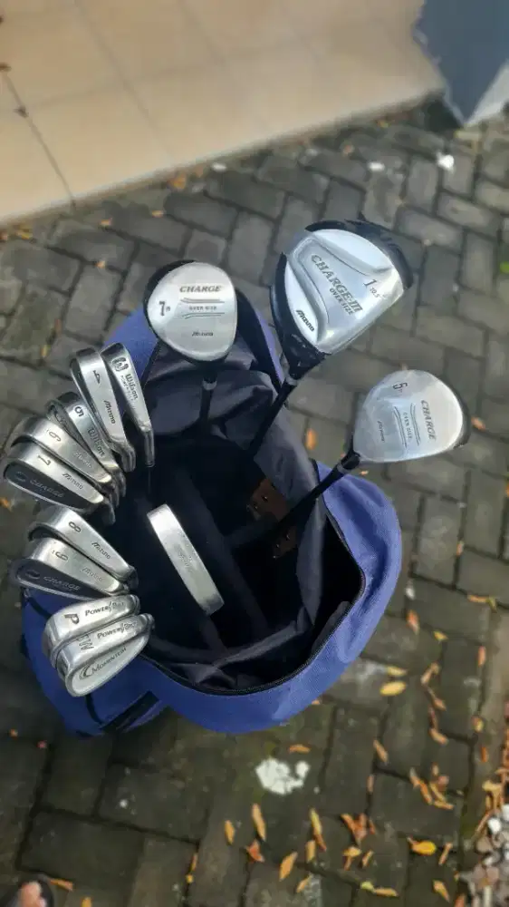 Fullset Stick Golf Mizuno Charge II (mix) - ringan & murah utk belajar