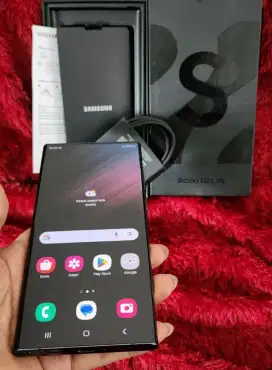 JUAL BU SAMSU  S22 ULTRA 12/256 SEIN MULUS FULLSHET