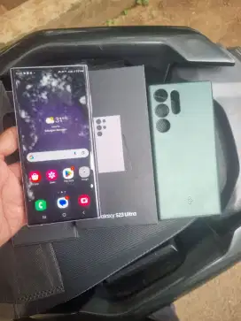 Samsung S23 Ultra 12/256Gb 5G Resmi lngkp ori lecet pemakaian BS TT