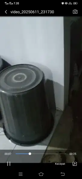 Jual cepet ember 80 liter