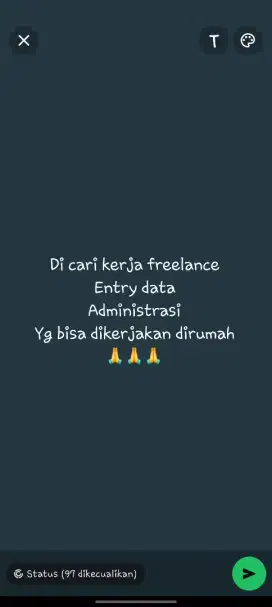 Cari kerja freelance