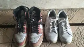 Sepatu original Nike dan puma