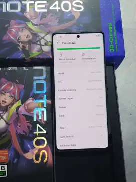Infinix Note 40s ORI Ram 8/256