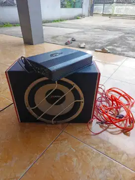 Sound sansui 12in dan power amplifier 300w 4chanel power