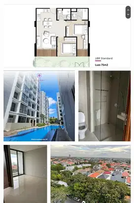 ROSEBAY Low rise Apartemen di Graha Family
