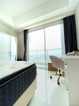 Apartemen Studio Sedayu City Tower Melborne Furnish Lantai Tinggi