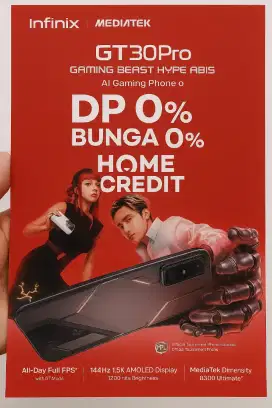 Dengan Mudah Miliki Segera HP GAMING INFINIX GT30PRO