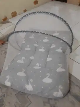 Kasur Bayi Lipat Kelambu Tidur Angsa Anak