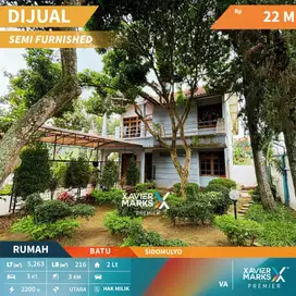 V1 Dijual Tanah dan Bangunan di Pusat Kota Area Sidomulyo Batu