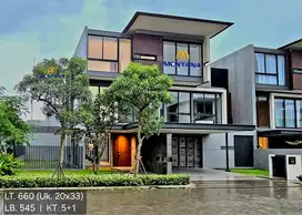Dijual rumah di Cluster LYNDON posisi HOOK   Navapark BSD