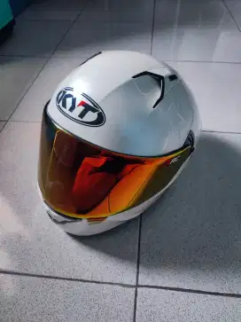 KYT NFR SOLID WHITE MULUS 99%