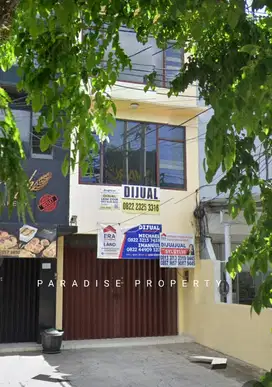 Ruko di poros Ciliwung Malang