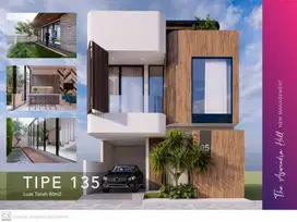 Modern vila panderman hill 2 private pool 1 Milyar AN