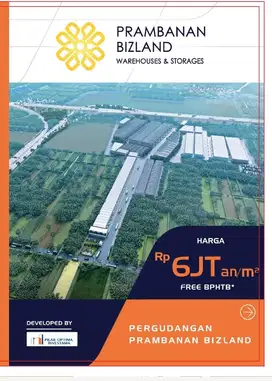 GUDANG INDEN DI PERGUDANGAN MODERN PRAMBANAN BIZLAND, CERME - GRESIK