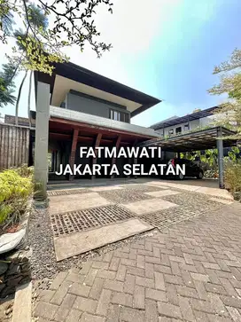 rumah modern di dalam komplek Admiralrty Residence cilandak