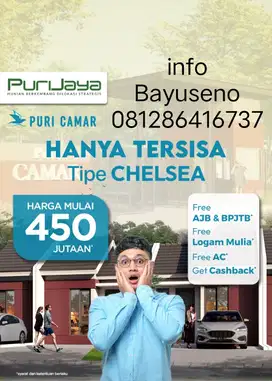 Cluster Camar puri jaya pasar Kemis promo harga DP.18x