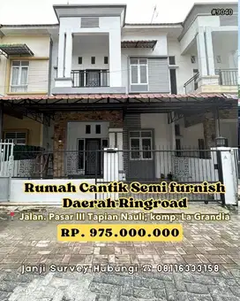 Dijual Rumah Mewah Siap Huni Daerah Ringroad