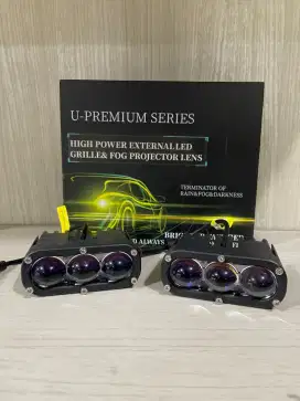 Mini Projie Laser LED Grill U Premium 3 Mata