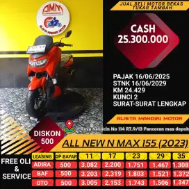 DP 500 SDH BS BAWA PLNG ALL NEW N MAX 155 2023, KTP+KK PROSES CEPAT.