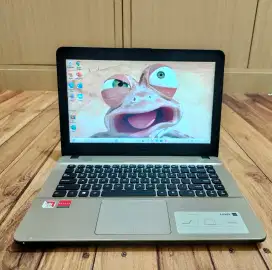 Laptop Asus X441BA mulus ngebut