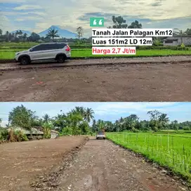 Terbaik Pingir Sawah View Merapi, Tanah Jalan Palagan Sleman