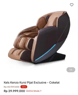 PROMO Kredit Kels Kenzo kursi pijat Exclusive