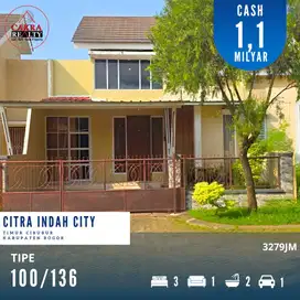 Dijual rumah dicitra indah city jonggol rumah siap huni full renovasi