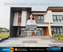 Rumah Mewah 2 Lantai Desain Arsitek 10x25 Lb 290 Suvarna Sutera Lavon