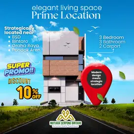 Rumah Syariah Serpong Bintaro di Lokasi Emas – Mulai di Bawah 1 Miliar