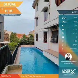 Kost Eksklusif 72 Kamar di Siwalankerto Surabaya ada Pool GYM Basement