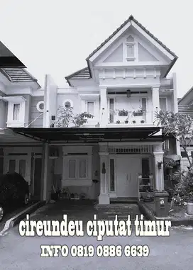 Rumah cluster dekat uin ciputat 10 menit mrt lebak bulus