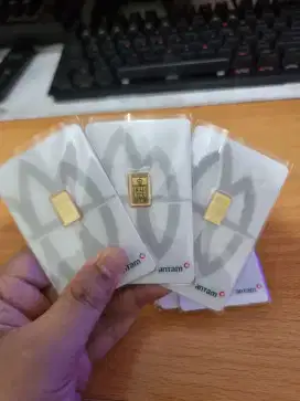 Logam mulia emas antam 1 gram 2025 certicard