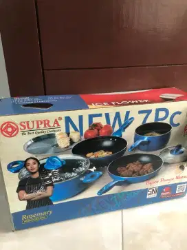 Peralatan masak Panci Supra set 7 pcs cookware