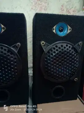 Speaker pasif rakitan sepasang 6 inch tweeter