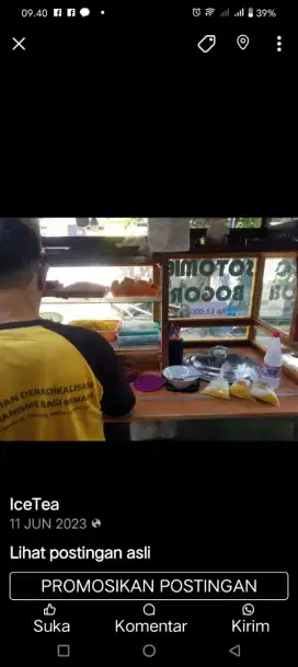 DI JUAL GEROBAK SOTOMIE