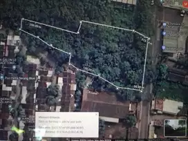 Dijual tanah murah di jalan raya serang