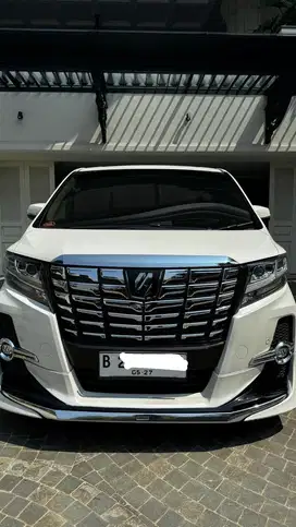 JUAL MURAH ALPHARD 2017  (PRIBADI) cash only
