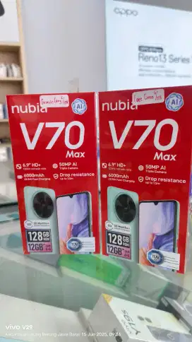 Zte NUBIA V70 MAX 6+6/128gb baru SPESIAL PROMO