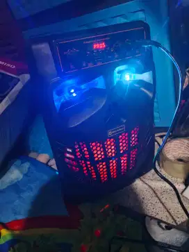 Speker musik + karaoke