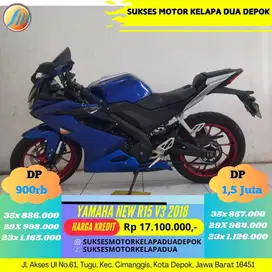YAMAHA NEW R15 V3 2018 CASH/KREDIT DP MURAH SYARAT MUDAH